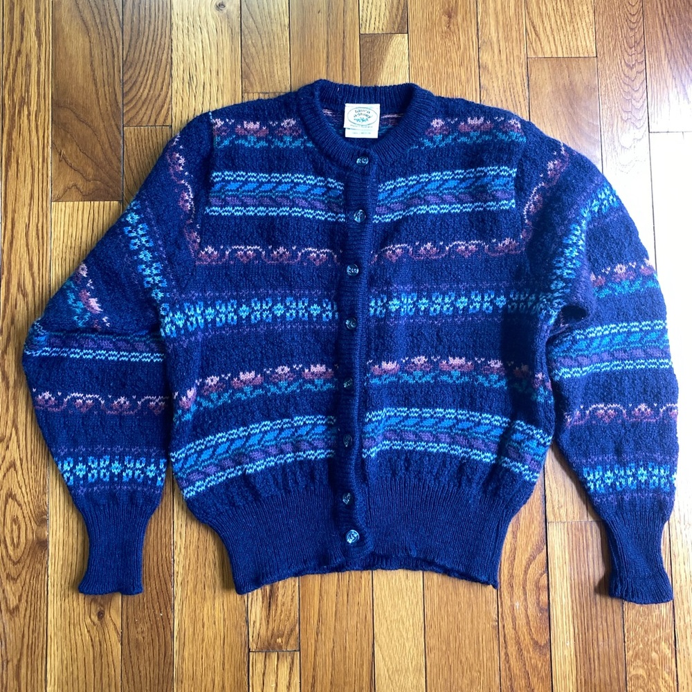 Vintage wool Laura Ashley Sweater